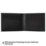 Victorinox Altius Alox Slim Bi-Fold Wallet (Black)