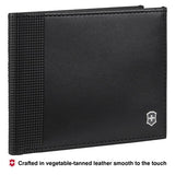 Victorinox Altius Alox Slim Bi-Fold Wallet (Black)