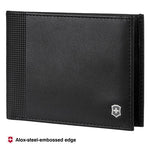 Victorinox Altius Alox Slim Bi-Fold Wallet (Black)