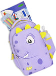 Skybags Buddy 03 Dino (Yellow Purple)