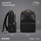 Carlton Evoque Backpack (Jet Black)