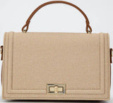 Itti Tessa Box Bag (Beige)