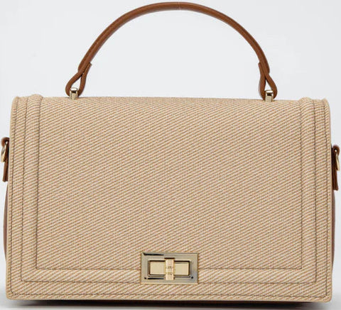 Itti Tessa Box Bag (Beige)