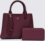 Itti Trapez Handbag (Wine-Red)