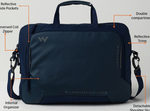 Wildcraft Laptop Briefcase (Blue)