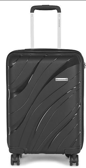 American Tourister Bricklane Hard Cabin Luggage 68cm Trolley Bag, Push  Button Trolley, Double Wheels, Jet Black | GE3 Buy, Best Price. Global  Shipping.